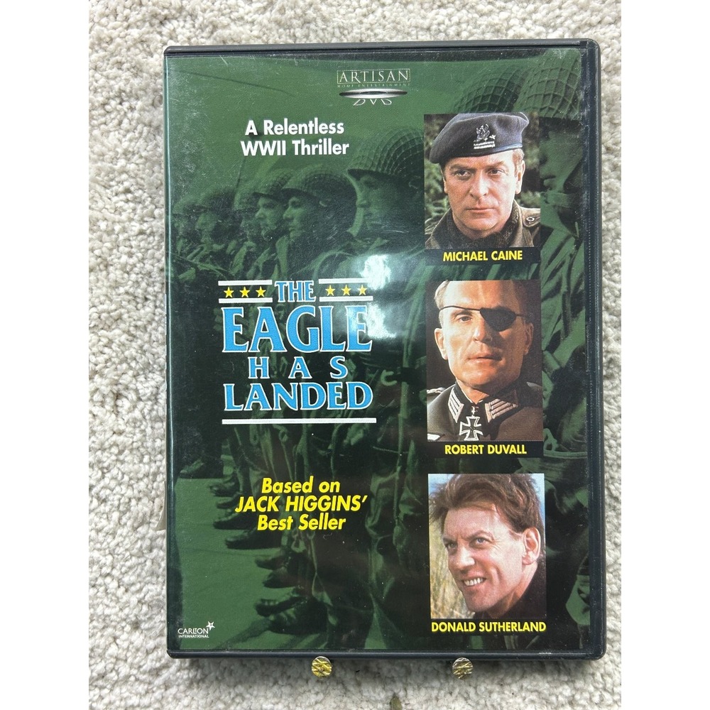 The Eagle Has Landed DVD 1976 Widescreen Caine Duvall Sutherland WWII Thriller